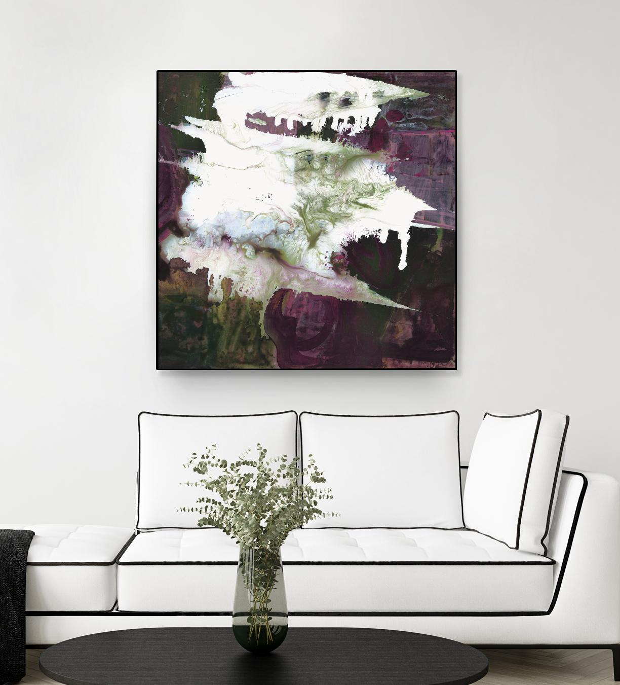 Departures by Bianka Guna on GIANT ART - purple abstract