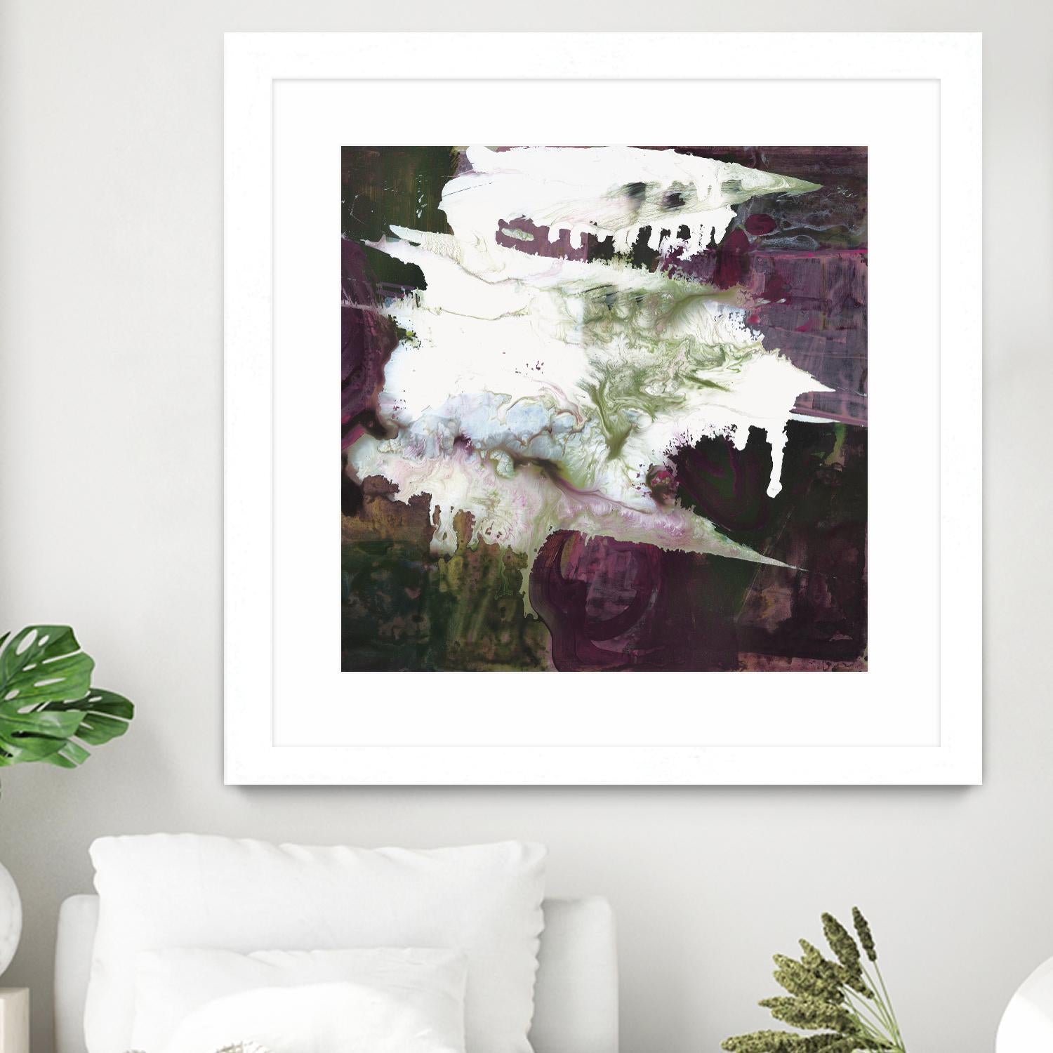 Departures by Bianka Guna on GIANT ART - purple abstract