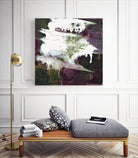 Departures by Bianka Guna on GIANT ART - purple abstract