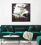 Departures by Bianka Guna on GIANT ART - purple abstract