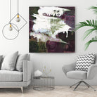 Departures by Bianka Guna on GIANT ART - purple abstract