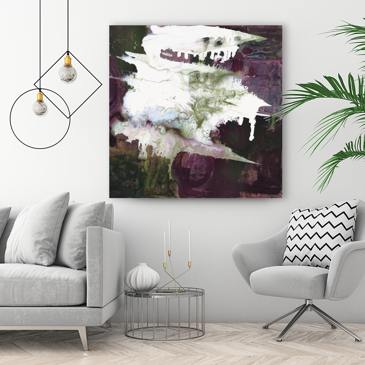 Departures by Bianka Guna on GIANT ART - purple abstract