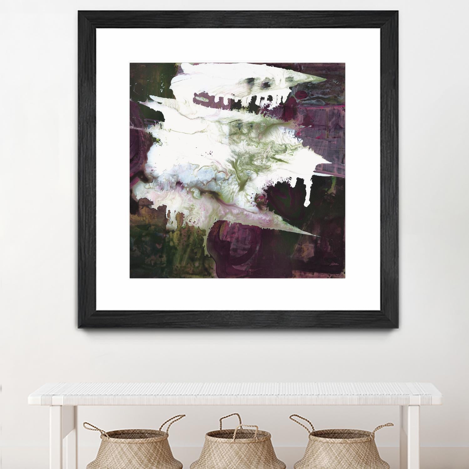 Departures by Bianka Guna on GIANT ART - purple abstract