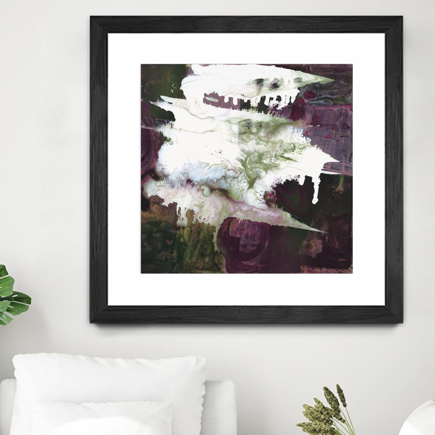 Departures by Bianka Guna on GIANT ART - purple abstract