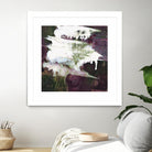 Departures by Bianka Guna on GIANT ART - purple abstract