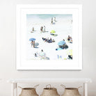 Happy Days by Ingrid Beddoes on GIANT ART - white sea scene