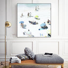 Happy Days by Ingrid Beddoes on GIANT ART - white sea scene