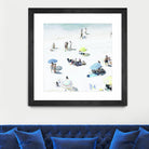 Happy Days by Ingrid Beddoes on GIANT ART - white sea scene