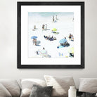 Happy Days by Ingrid Beddoes on GIANT ART - white sea scene