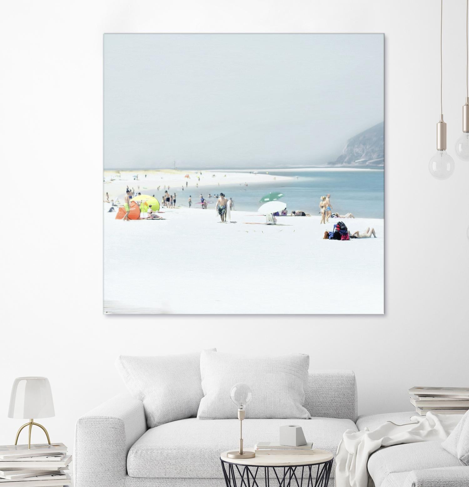 Troia by Ingrid Beddoes on GIANT ART - white sea scene