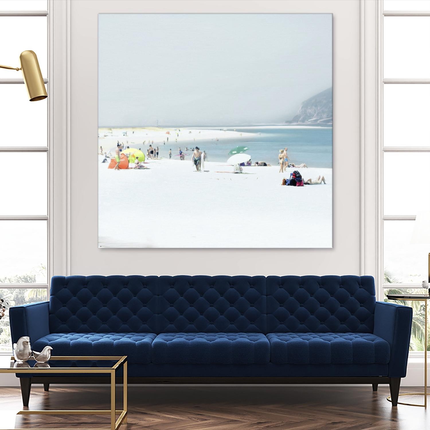 Troia by Ingrid Beddoes on GIANT ART - white sea scene