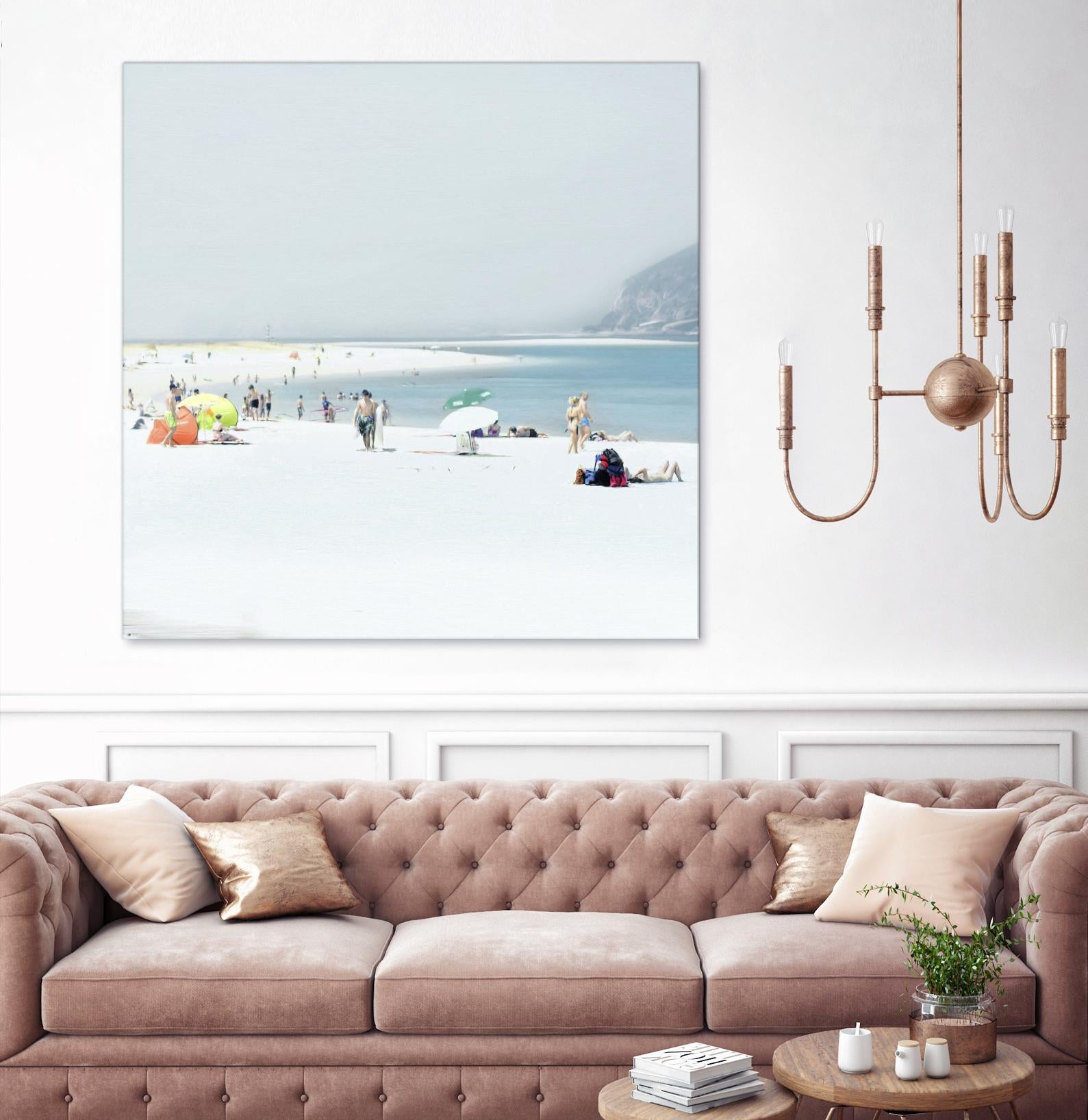 Troia by Ingrid Beddoes on GIANT ART - white sea scene