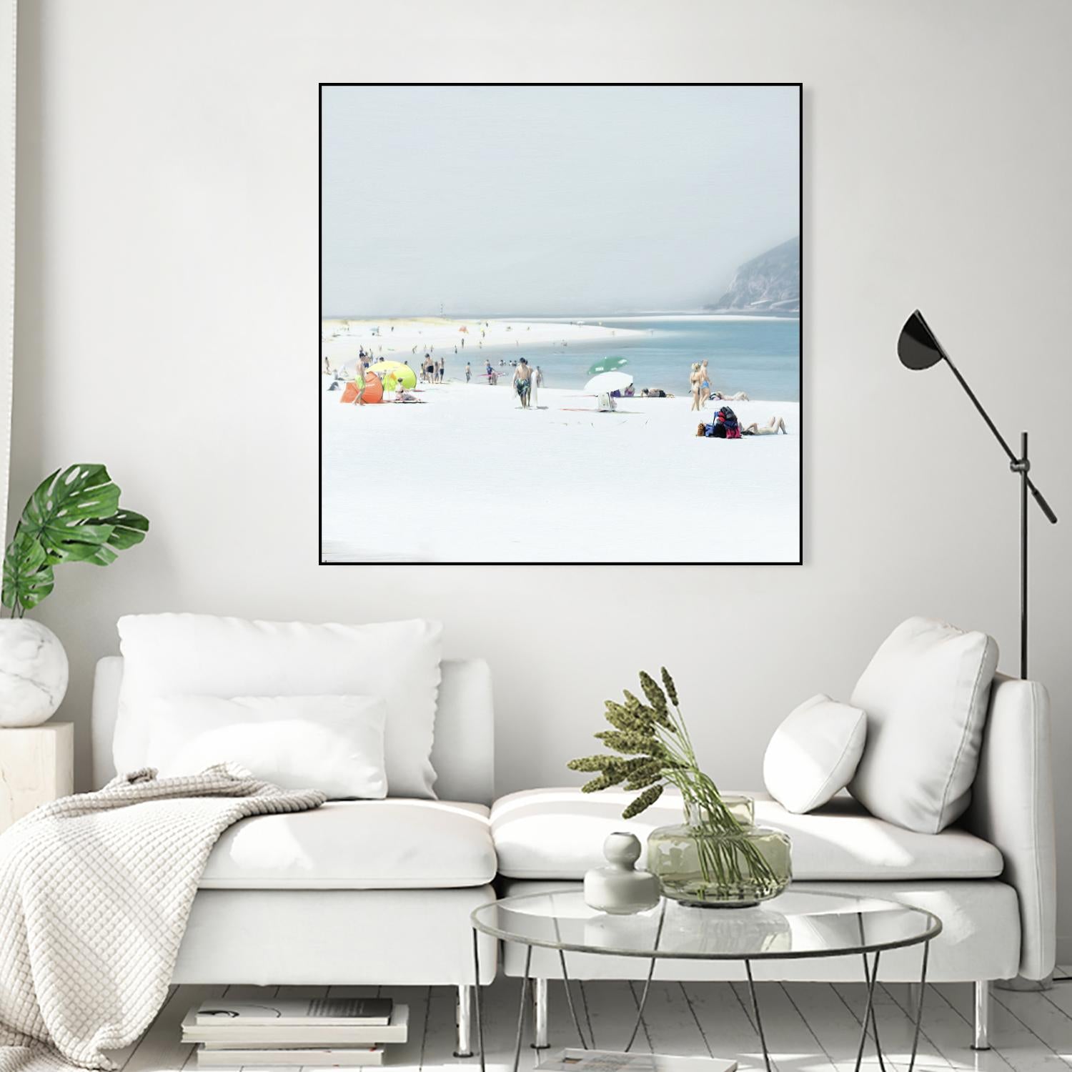 Troia by Ingrid Beddoes on GIANT ART - white sea scene