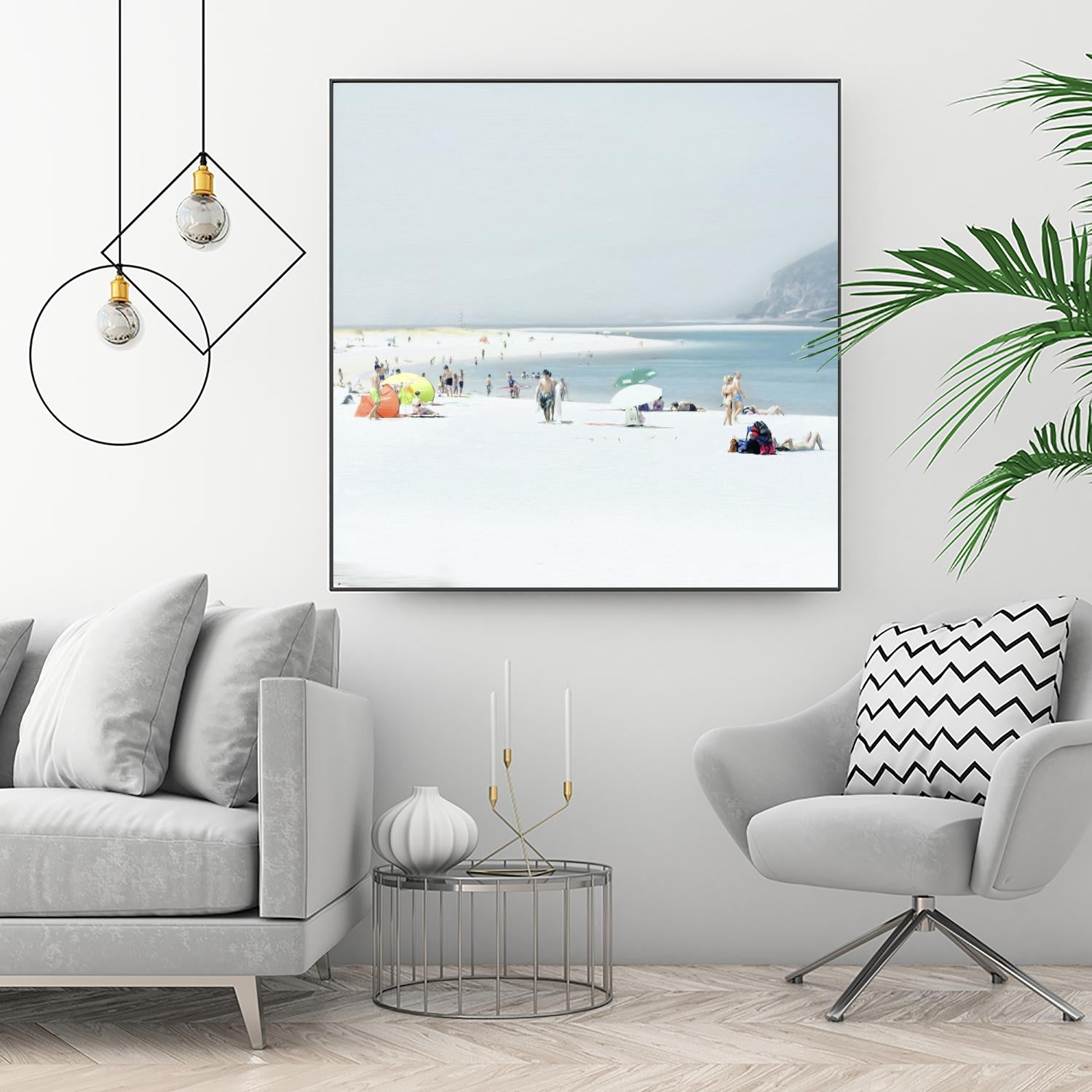 Troia by Ingrid Beddoes on GIANT ART - white sea scene