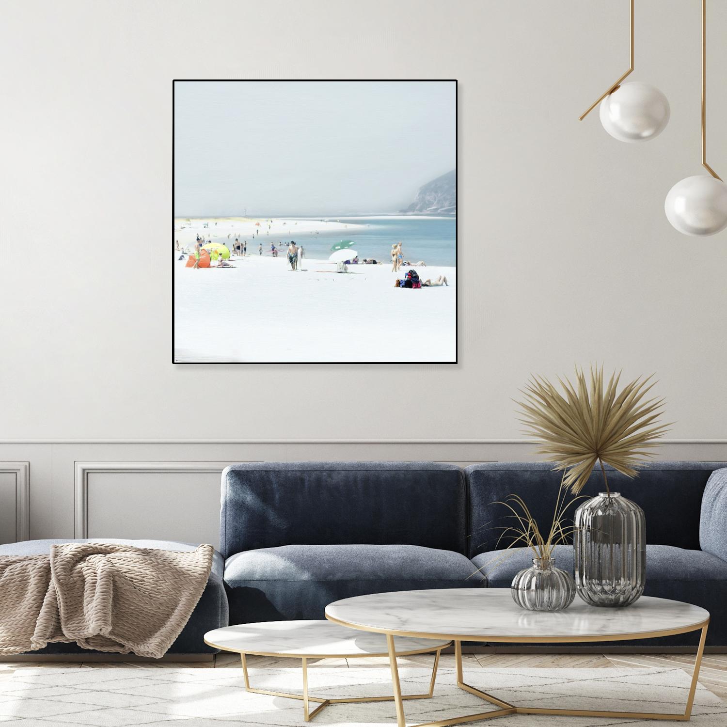 Troia by Ingrid Beddoes on GIANT ART - white sea scene