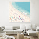 Beach Love by Ingrid Beddoes on GIANT ART - beige sea scene