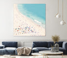 Beach Love by Ingrid Beddoes on GIANT ART - beige sea scene