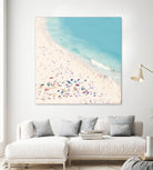 Beach Love by Ingrid Beddoes on GIANT ART - beige sea scene