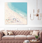 Beach Love by Ingrid Beddoes on GIANT ART - beige sea scene