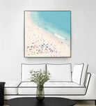 Beach Love by Ingrid Beddoes on GIANT ART - beige sea scene
