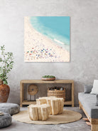 Beach Love by Ingrid Beddoes on GIANT ART - beige sea scene