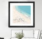 Beach Love by Ingrid Beddoes on GIANT ART - beige sea scene