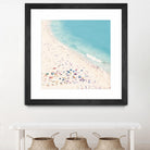 Beach Love by Ingrid Beddoes on GIANT ART - beige sea scene
