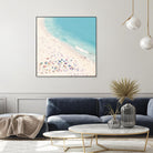 Beach Love by Ingrid Beddoes on GIANT ART - beige sea scene