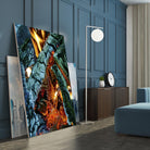 Camp Fire by Jaime Rodominick on GIANT ART - orange photo art