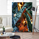 Camp Fire by Jaime Rodominick on GIANT ART - orange photo art
