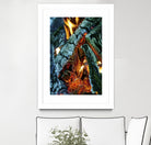 Camp Fire by Jaime Rodominick on GIANT ART - orange photo art