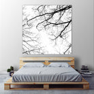 Billows II by Judy Stalus on GIANT ART - black trees