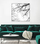 Billows II by Judy Stalus on GIANT ART - black trees