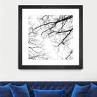 Billows II by Judy Stalus on GIANT ART - black trees