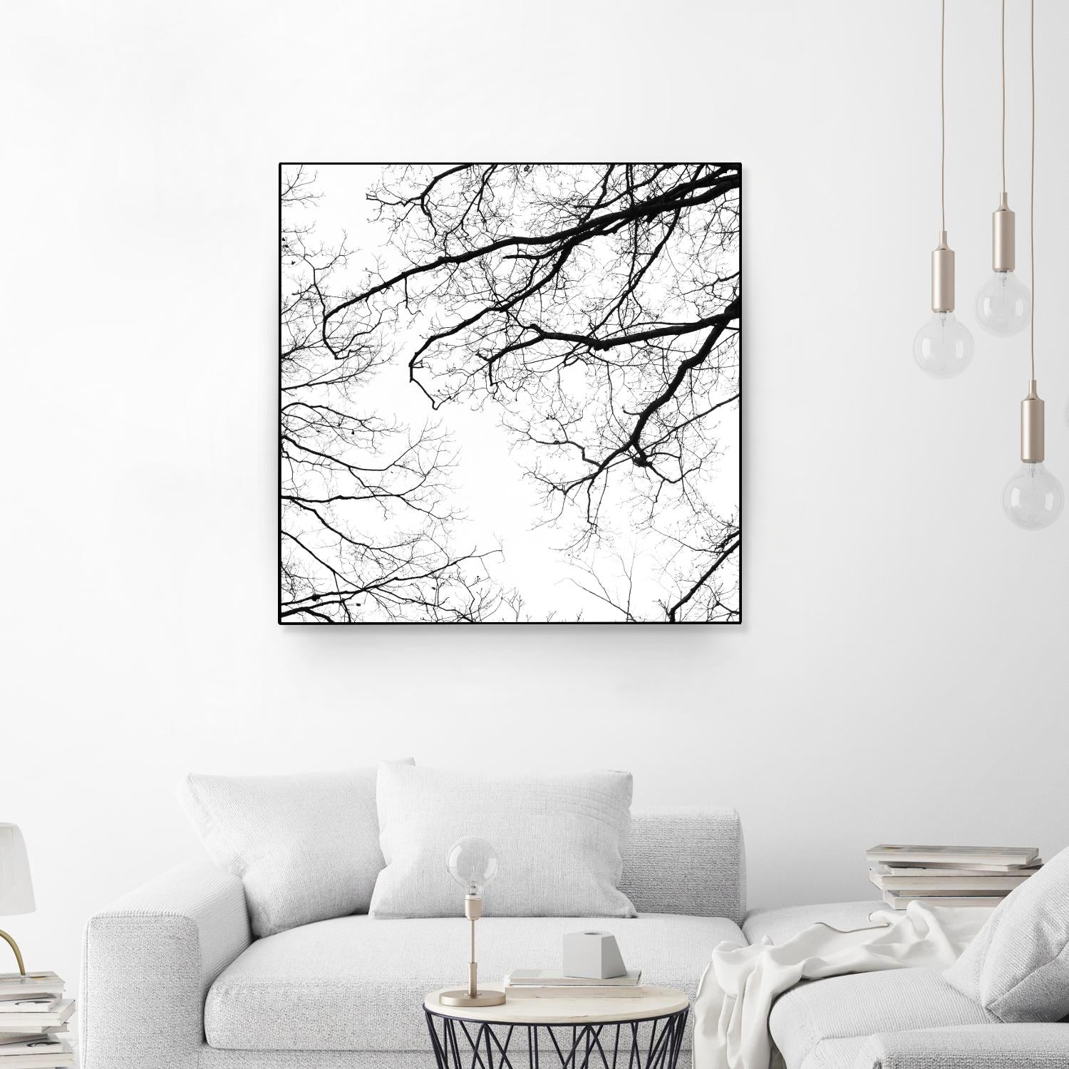 Billows II by Judy Stalus on GIANT ART - black trees