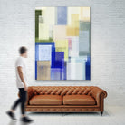 Next Time by Jenn Jorgensen on GIANT ART - blue abstract