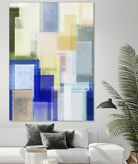 Next Time by Jenn Jorgensen on GIANT ART - blue abstract