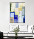 Next Time by Jenn Jorgensen on GIANT ART - blue abstract