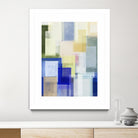 Next Time by Jenn Jorgensen on GIANT ART - blue abstract