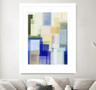 Next Time by Jenn Jorgensen on GIANT ART - blue abstract
