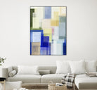 Next Time by Jenn Jorgensen on GIANT ART - blue abstract