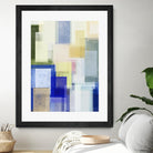 Next Time by Jenn Jorgensen on GIANT ART - blue abstract