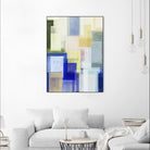 Next Time by Jenn Jorgensen on GIANT ART - blue abstract