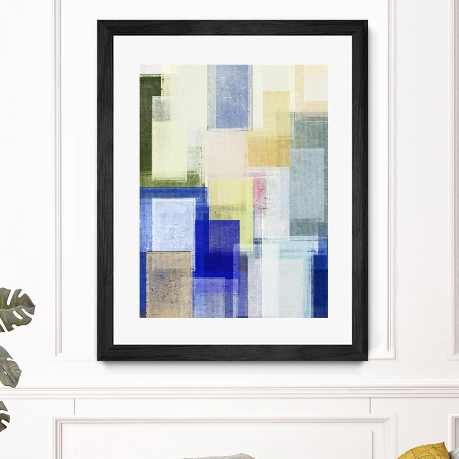 Next Time by Jenn Jorgensen on GIANT ART - blue abstract