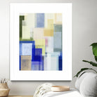 Next Time by Jenn Jorgensen on GIANT ART - blue abstract