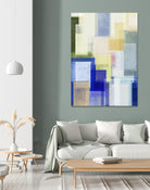 Next Time by Jenn Jorgensen on GIANT ART - blue abstract