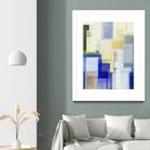 Next Time by Jenn Jorgensen on GIANT ART - blue abstract