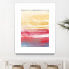 A Little More by Jenn Jorgensen on GIANT ART - yellow abstract