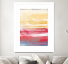 A Little More by Jenn Jorgensen on GIANT ART - yellow abstract