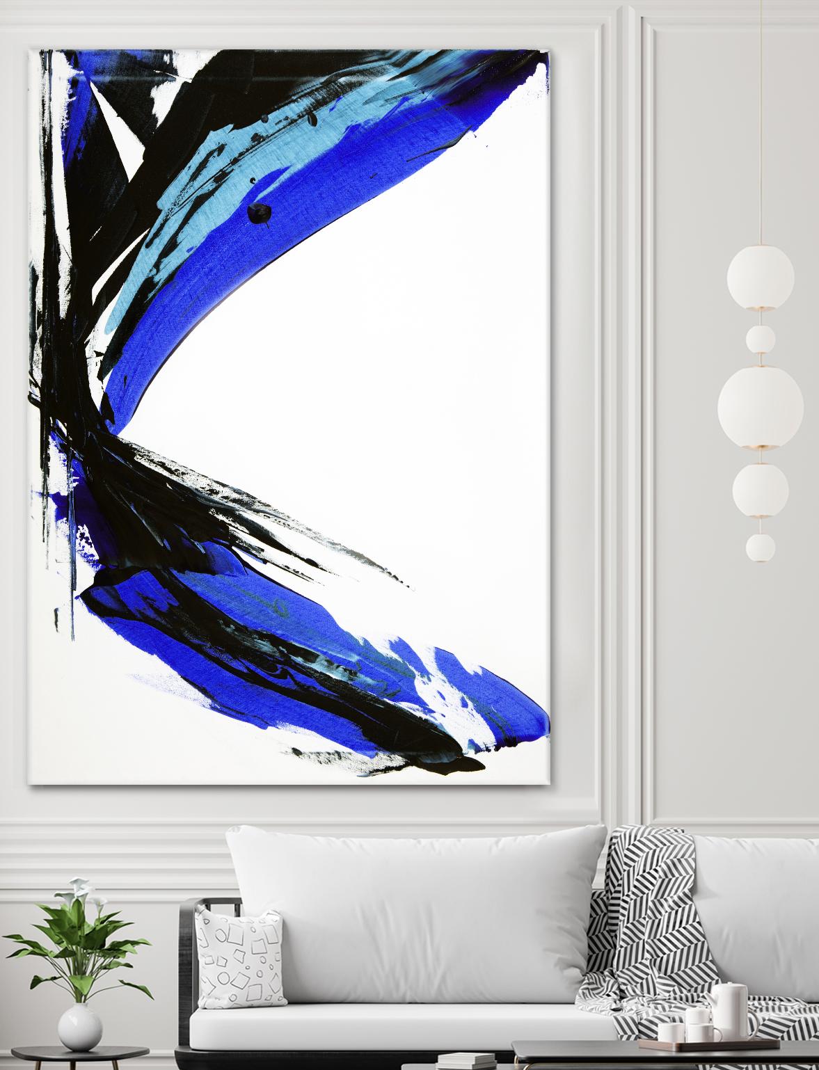 Rex by Joan Marie on GIANT ART - black abstract
